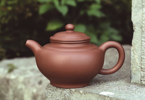 王旭生紫砂壶 上线圆 