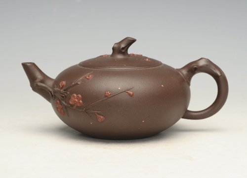 余立平紫砂壶 梅 