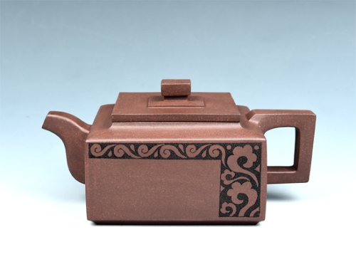董建平紫砂壶 乐在四方 