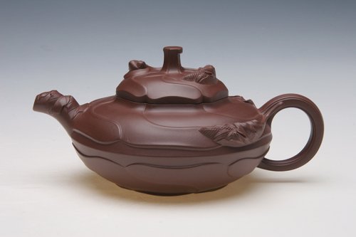 高湘君紫砂壶 风卷葵 