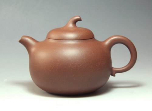 欧亚菲紫砂壶 茄段 