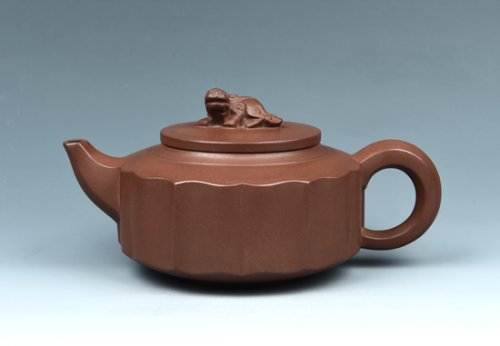 蔡利平紫砂壶 醒狮 