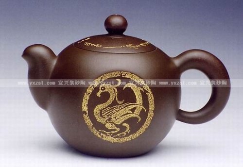 鲍燕萍紫砂壶 圆珠瓦当 