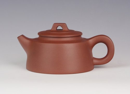 周志新紫砂壶 鱼罩 