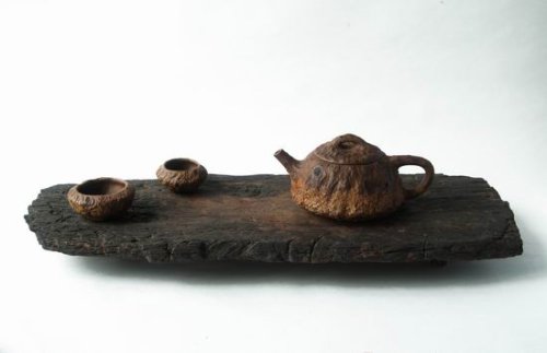 俞荣骏紫砂壶 树瘿系列 