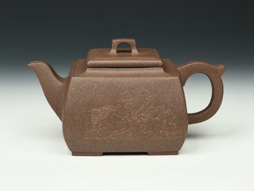 王秀娟紫砂壶 四方桥顶 