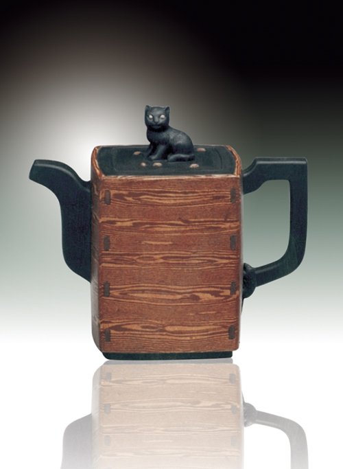 孔小明紫砂壶 五谷丰登壶 