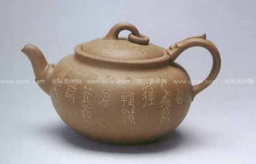 吴群祥紫砂壶 紫气东来壶 