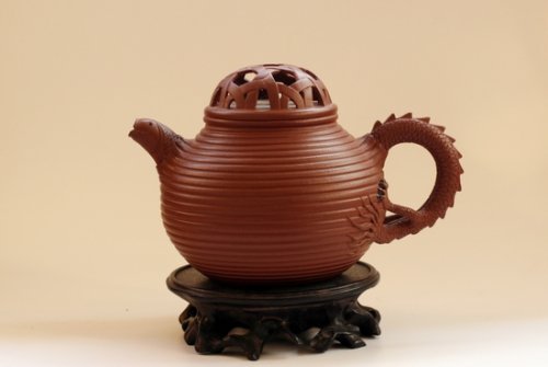 李美玲紫砂壶 鱼化龙 