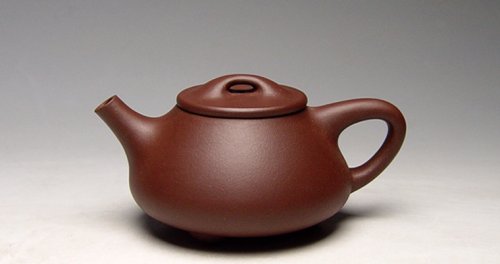 吴建平紫砂壶 全手工《小石瓢》容量：200cc，泥料：原矿底槽清 
