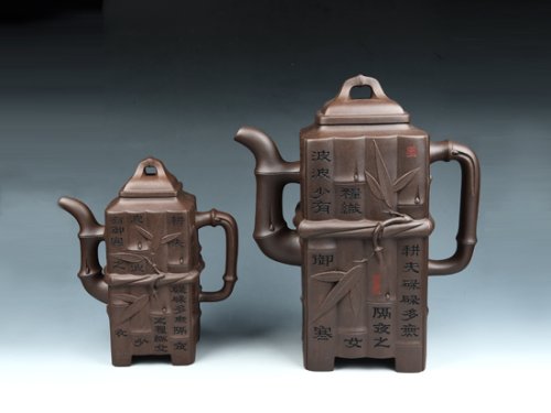 董建平紫砂壶 高风亮节 