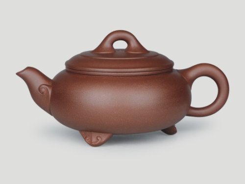 吴建军紫砂壶 三脚如意 