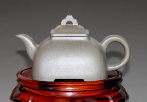 张芳紫砂壶 觚棱壶 