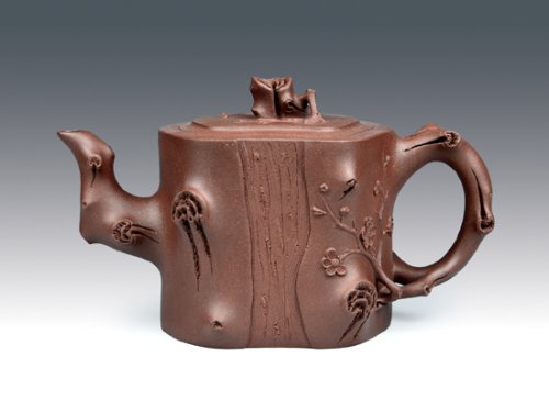 冯盘军紫砂壶 梅桩 